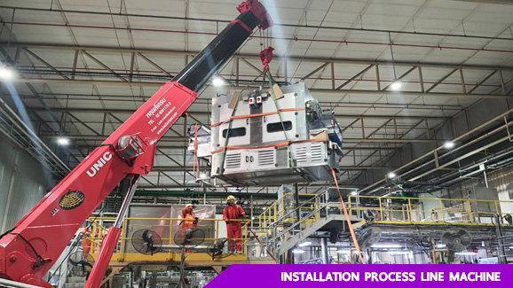 Sevice : Installation Process Line Machine - COPS TECHS CORPORATION